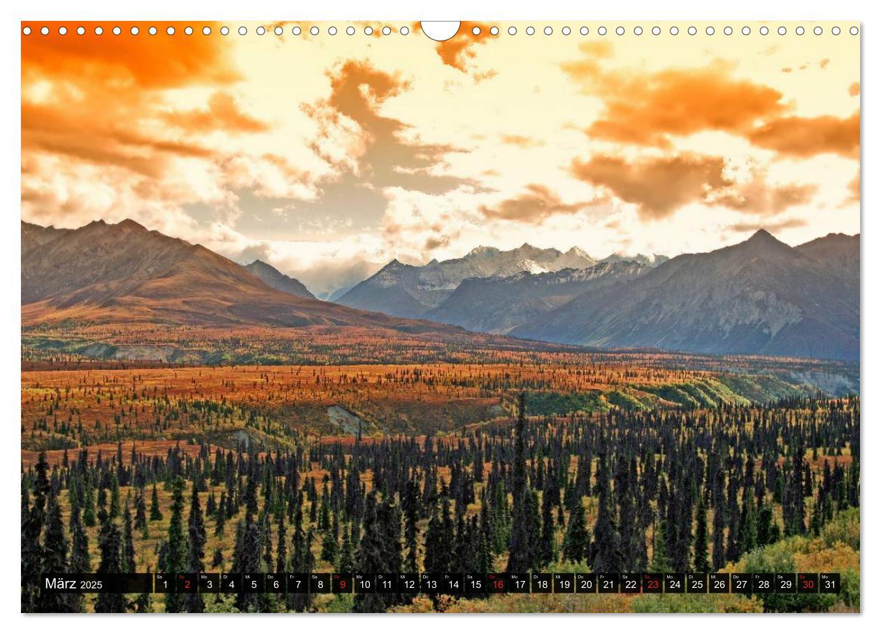 Bild: 9783435744251 | Alaska - Weites Land (Wandkalender 2025 DIN A3 quer), CALVENDO...