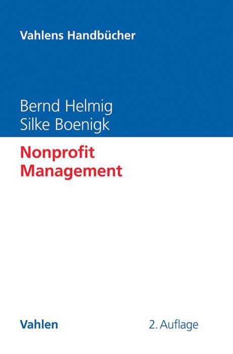 Cover: 9783800651795 | Nonprofit Management | Bernd Helmig (u. a.) | Buch | gebunden | X