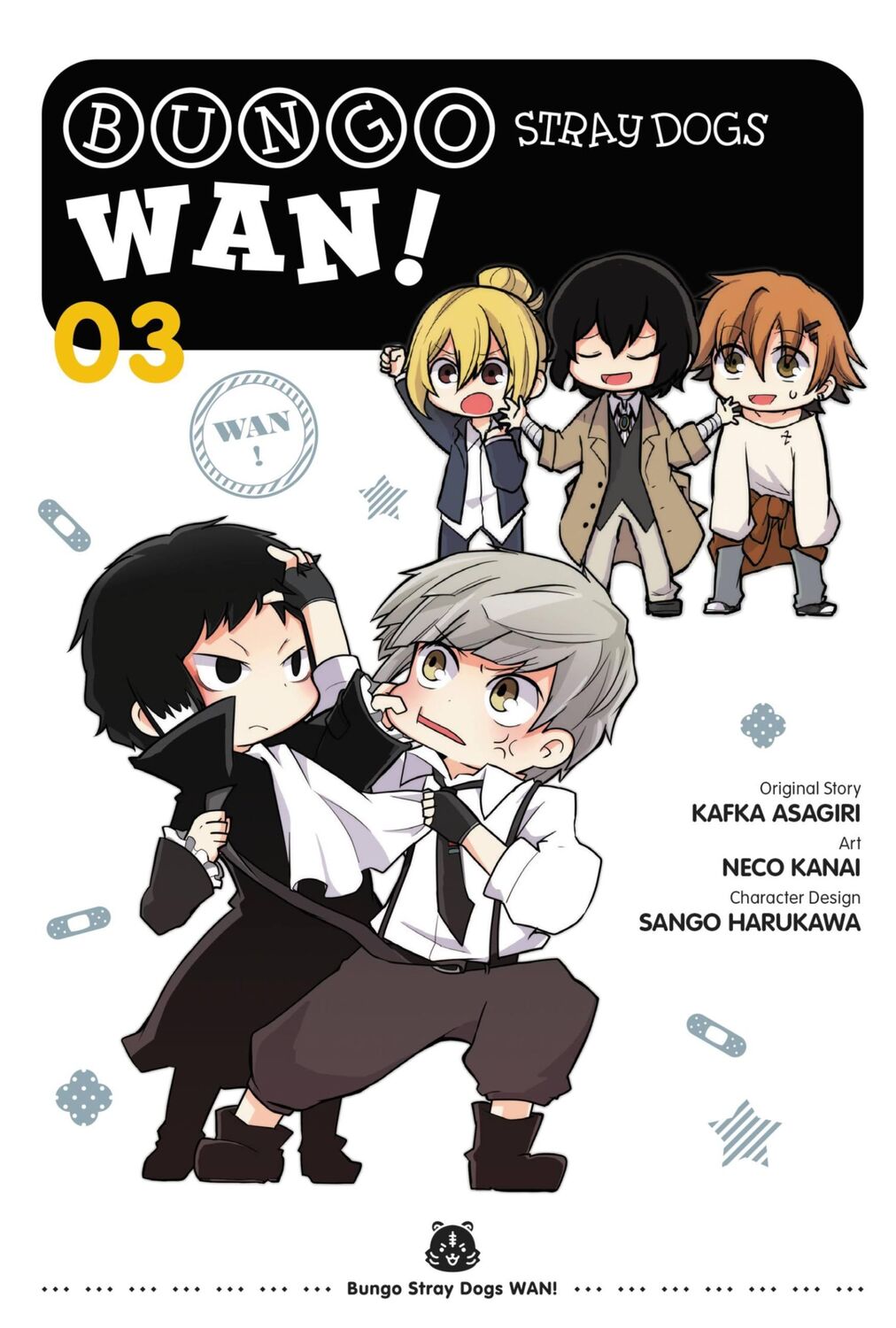 Cover: 9781975340315 | Bungo Stray Dogs: Wan!, Vol. 3 | Neco Kanai | Taschenbuch | Englisch