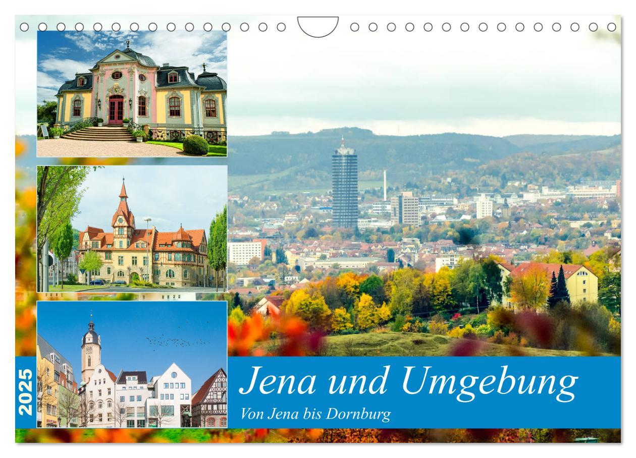 Cover: 9783435132461 | Jena und Umgebung - Von Jena bis Dornburg (Wandkalender 2025 DIN A4...