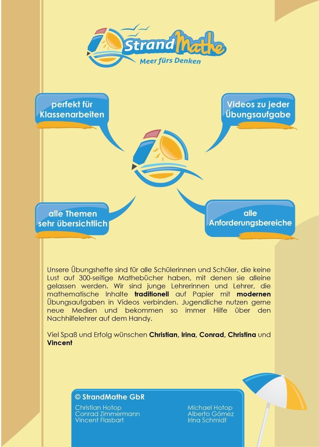 Bild: 9783946641124 | Mathematik Oberstufe 2 - StrandMathe Übungsheft und Lernheft...