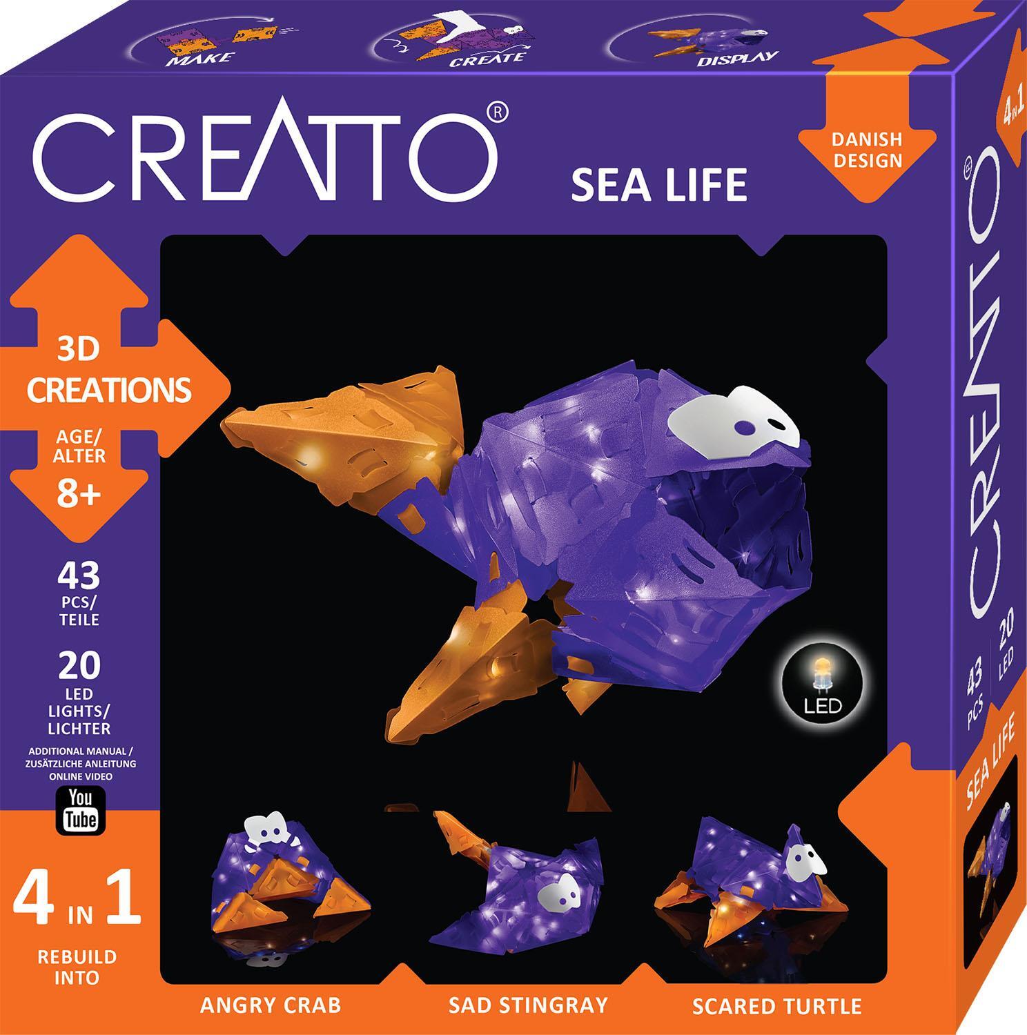 Cover: 5700002003591 | Creatto Mini - Wasserwelt / Sea Life | Spiel | Deutsch | 2021 | Kosmos