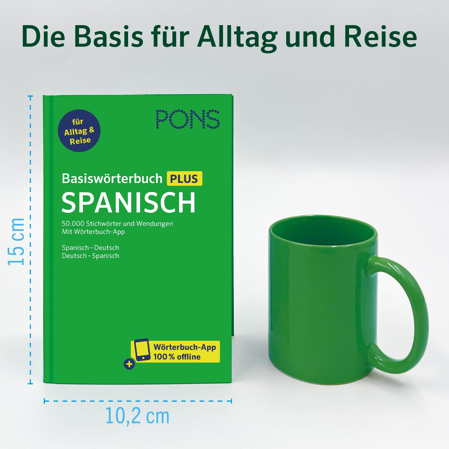 Bild: 9783125163904 | PONS Basiswörterbuch Plus Spanisch | Bundle | PONS Basiswörterbuch