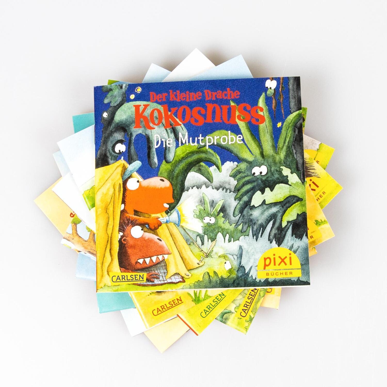 Bild: 9783551038708 | Pixi-8er-Set 288: Der kleine Drache Kokosnuss und seine Freunde...