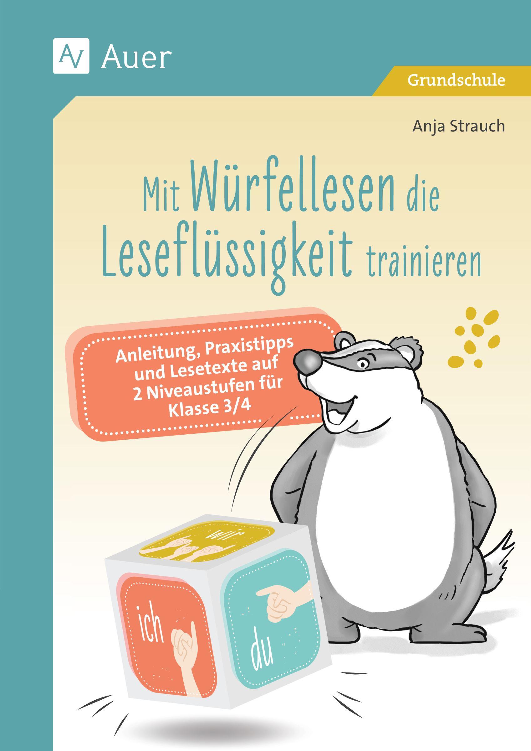 Cover: 9783403089766 | Mit Würfellesen die Leseflüssigkeit trainieren | Anja Strauch | 64 S.