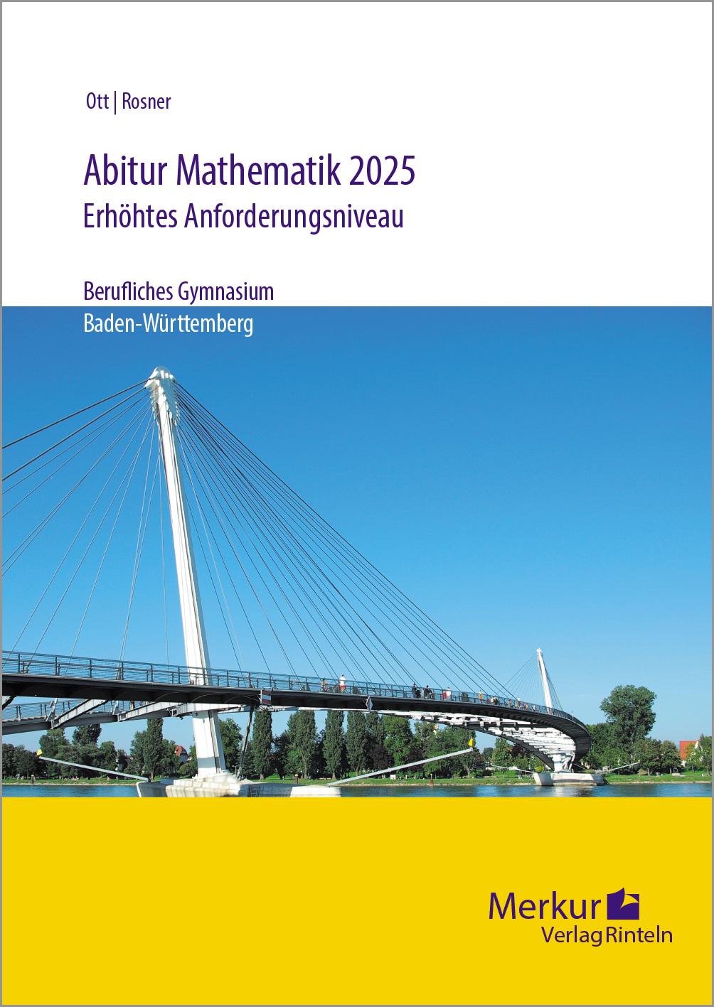 Cover: 9783812011365 | Abitur Mathematik 2025 erhöhtes Anforderungsniveau | Taschenbuch