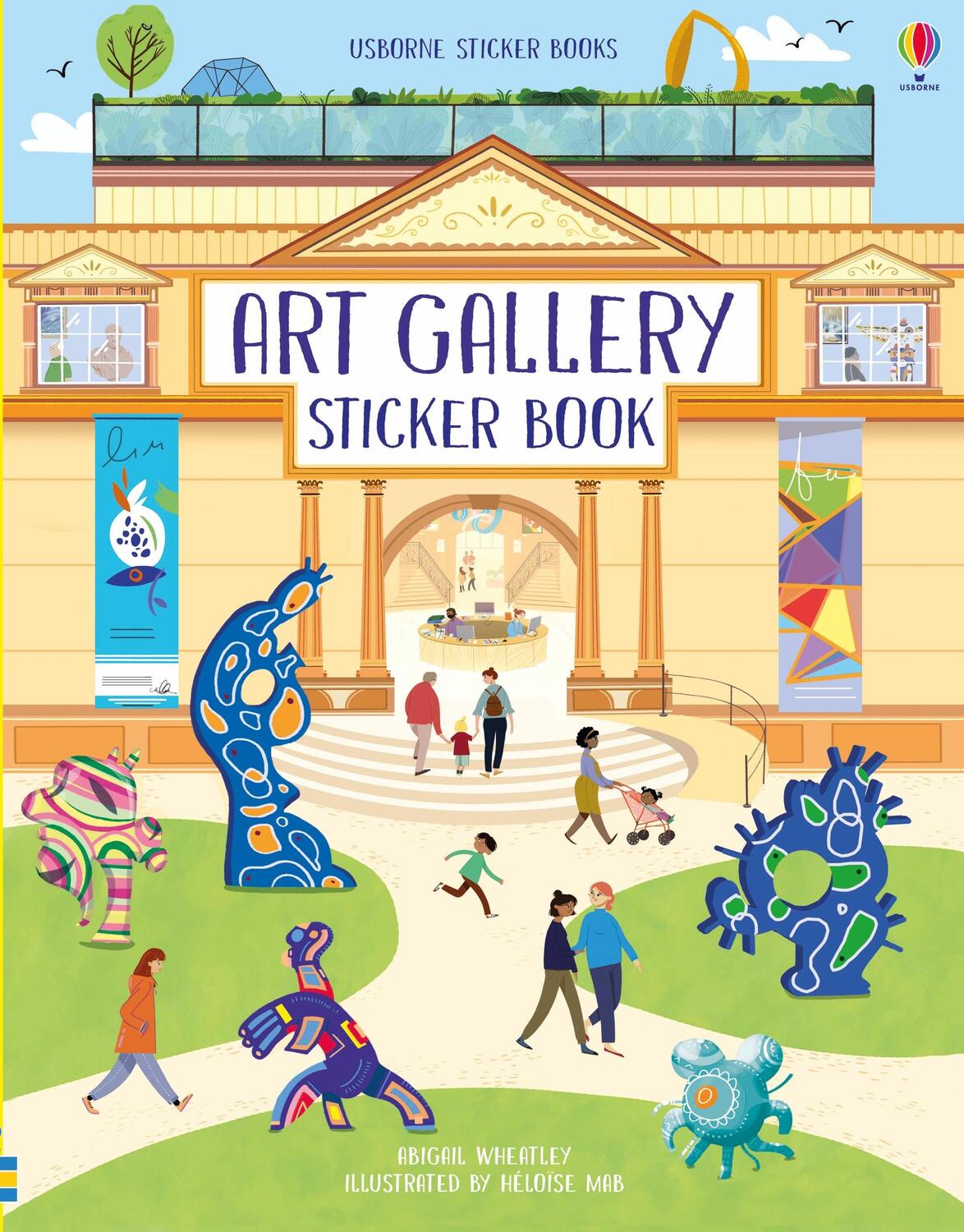 Cover: 9781474968973 | Art Gallery Sticker Book | Abigail Wheatley | Taschenbuch | Englisch