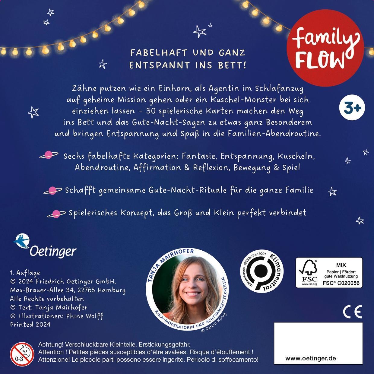 Rückseite: 9783751205801 | FamilyFlow. Ab ins Bett! | Tanja Mairhofer | Stück | FamilyFlow | 2024