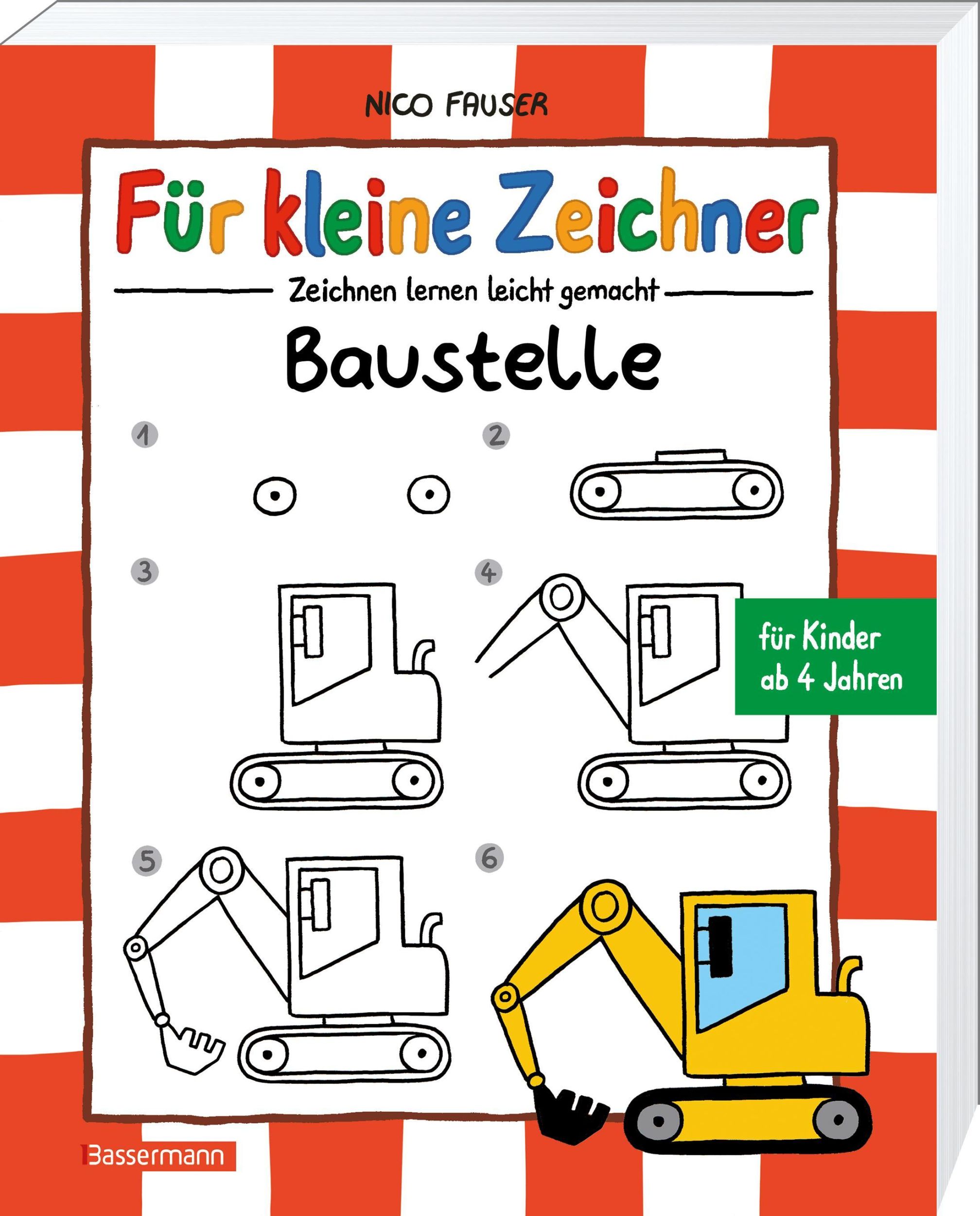 Bild: 9783809435242 | Für kleine Zeichner - Baustelle | Nico Fauser | Buch | 80 S. | Deutsch