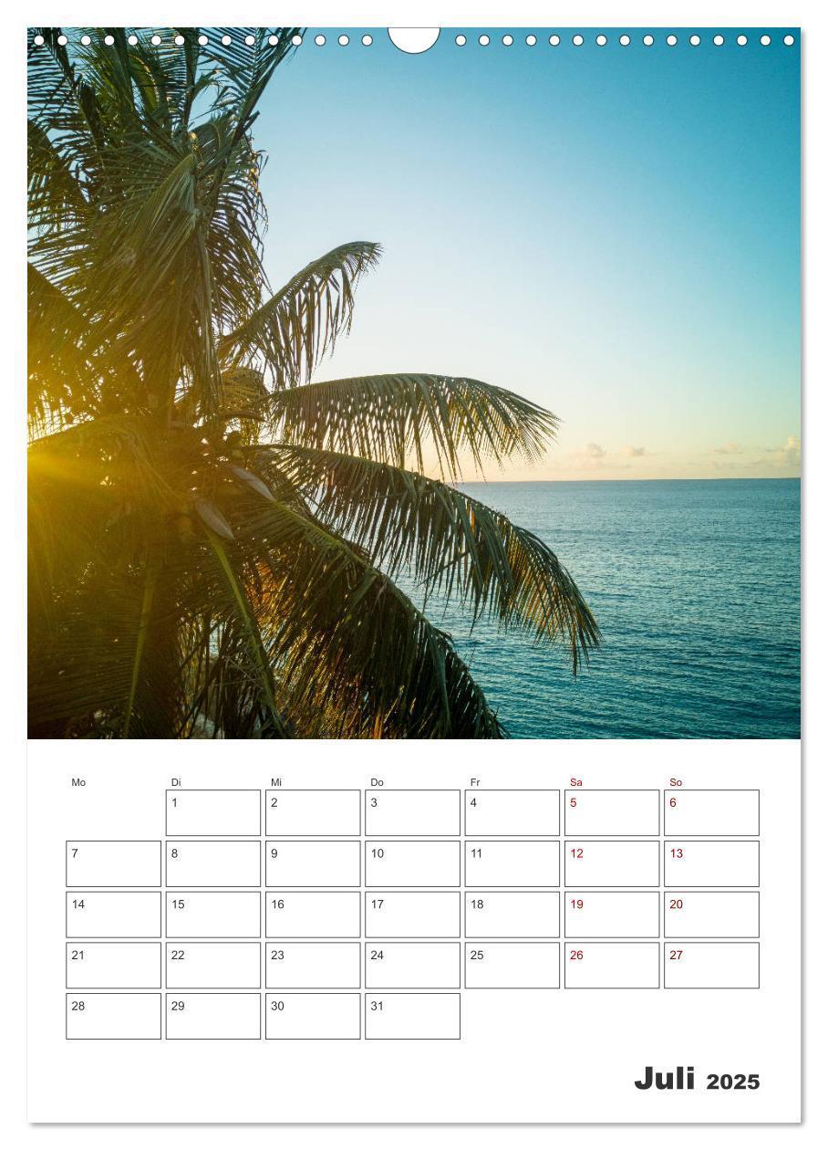 Bild: 9783435909056 | Curacao - Terminplaner (Wandkalender 2025 DIN A3 hoch), CALVENDO...