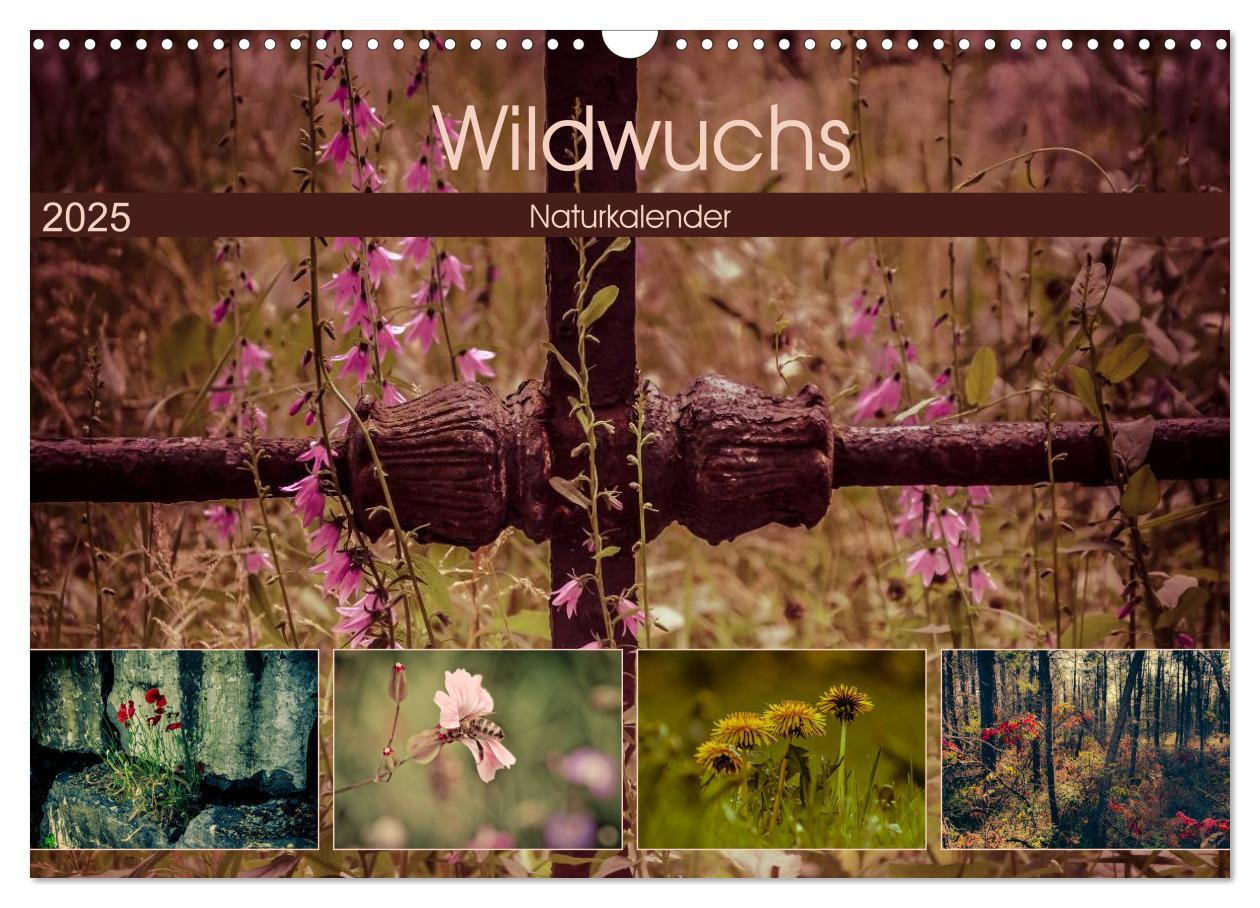 Cover: 9783435451524 | Wildwuchs 2025 (Wandkalender 2025 DIN A3 quer), CALVENDO...