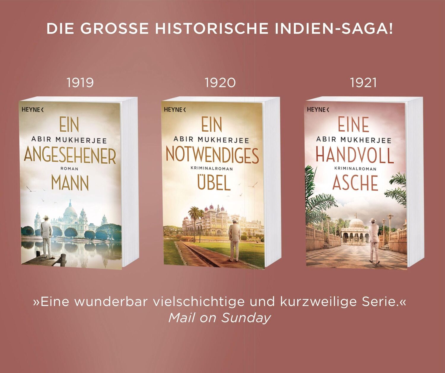 Bild: 9783453423381 | Eine Handvoll Asche | Roman | Abir Mukherjee | Taschenbuch | 448 S.