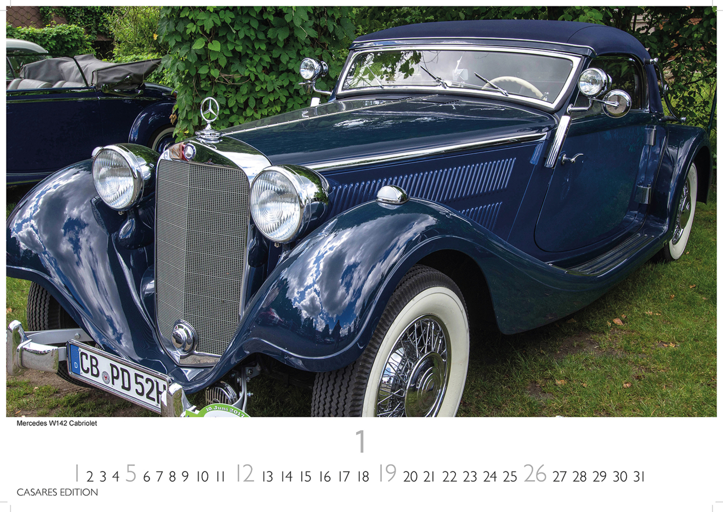 Bild: 9781835240991 | German Classic Cars 2025 S 24x35cm | Kalender | 14 S. | Deutsch | 2025