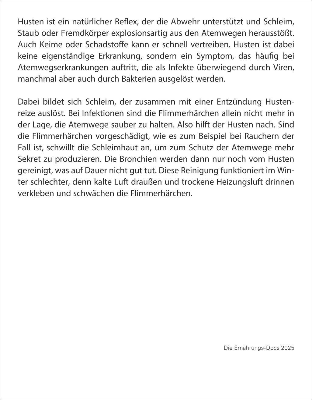 Bild: 9783756409105 | Die Ernährungs-Docs - Gesund durch das Jahr Tagesabreißkalender 2025