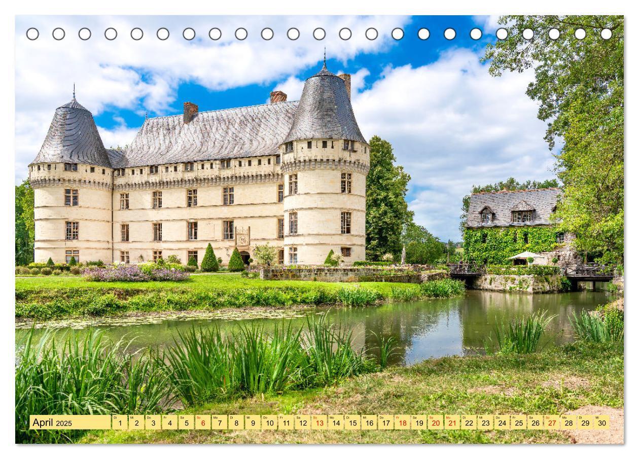 Bild: 9783383800429 | Châteaux. Im Tal der Loire (Tischkalender 2025 DIN A5 quer),...