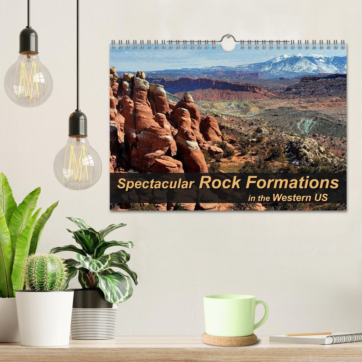 Bild: 9781325828456 | Spectacular Rock Formations in the Western US (Wall Calendar 2025...