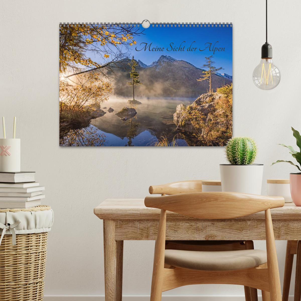 Bild: 9783435508112 | Meine Sicht der Alpen (Wandkalender 2025 DIN A3 quer), CALVENDO...