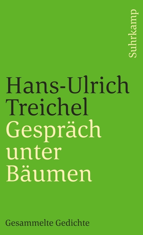 Cover: 9783518399002 | Gespräch unter Bäumen | Hans-Ulrich Treichel | Taschenbuch | 148 S.