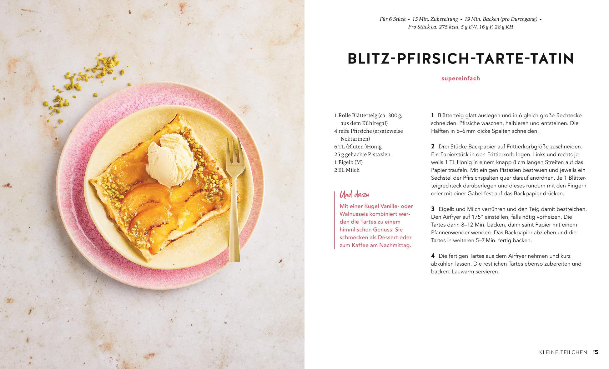 Bild: 9783833892349 | Backen im Airfryer | Süß und herzhaft | Tanja Dusy | Taschenbuch