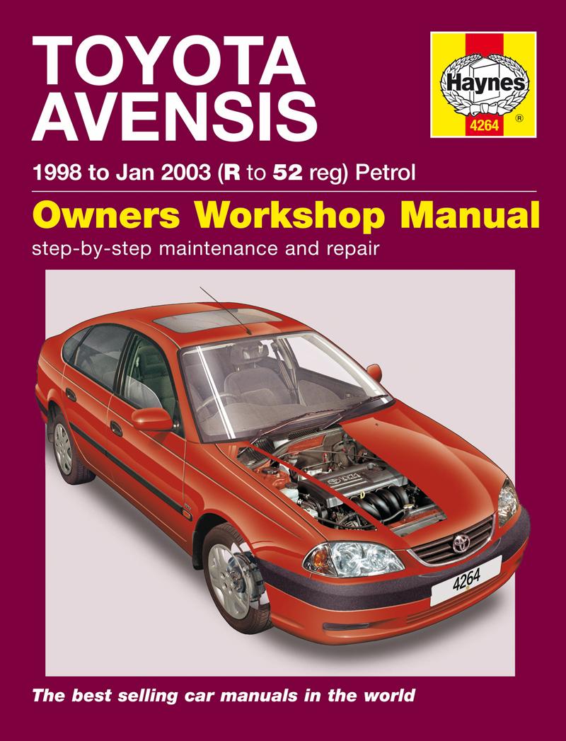 Cover: 9780857336965 | Toyota Avensis Petrol (98 - Jan 03) Haynes Repair Manual | Publishing