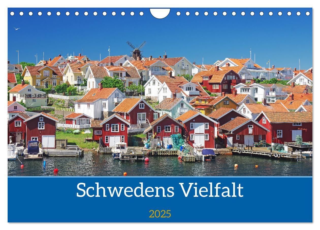 Cover: 9783435832408 | Schwedens Vielfalt (Wandkalender 2025 DIN A4 quer), CALVENDO...