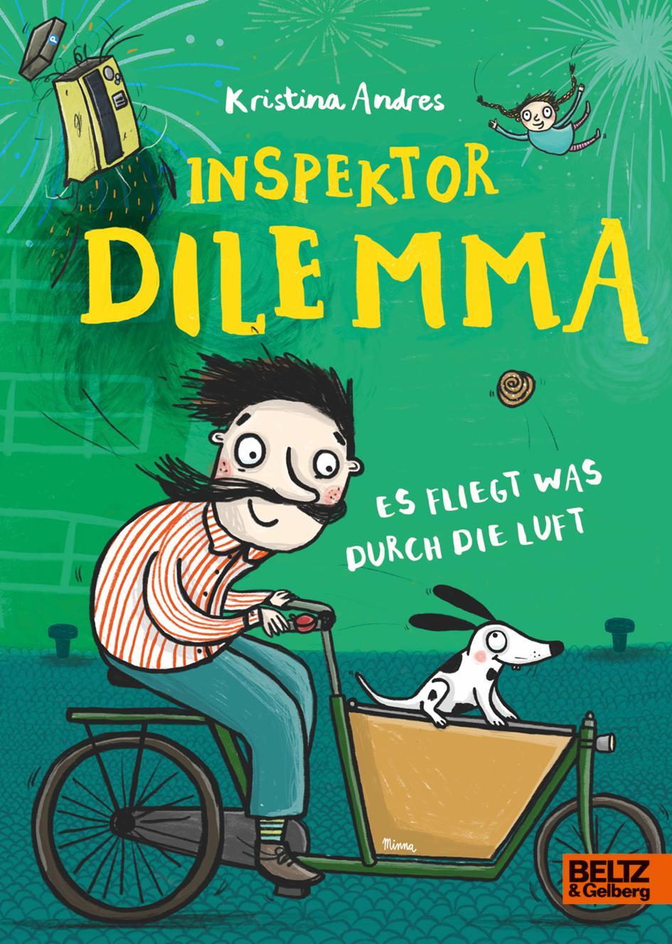 Cover: 9783407757173 | Inspektor Dilemma | Es fliegt was durch die Luft | Kristina Andres