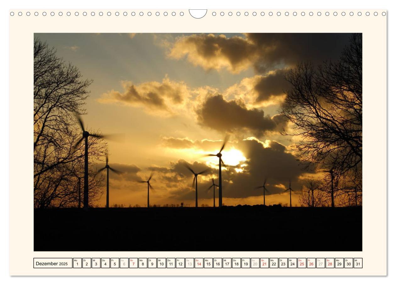 Bild: 9783435710652 | Windkraft in der Landschaft Ostfrieslands (Wandkalender 2025 DIN A3...