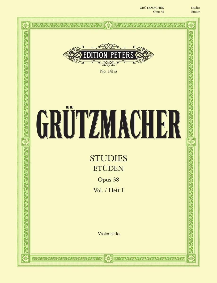 Cover: 9790014007188 | 24 Studies Op. 38 for Cello, Vol. 1 | Friedrich Grützmacher | Buch