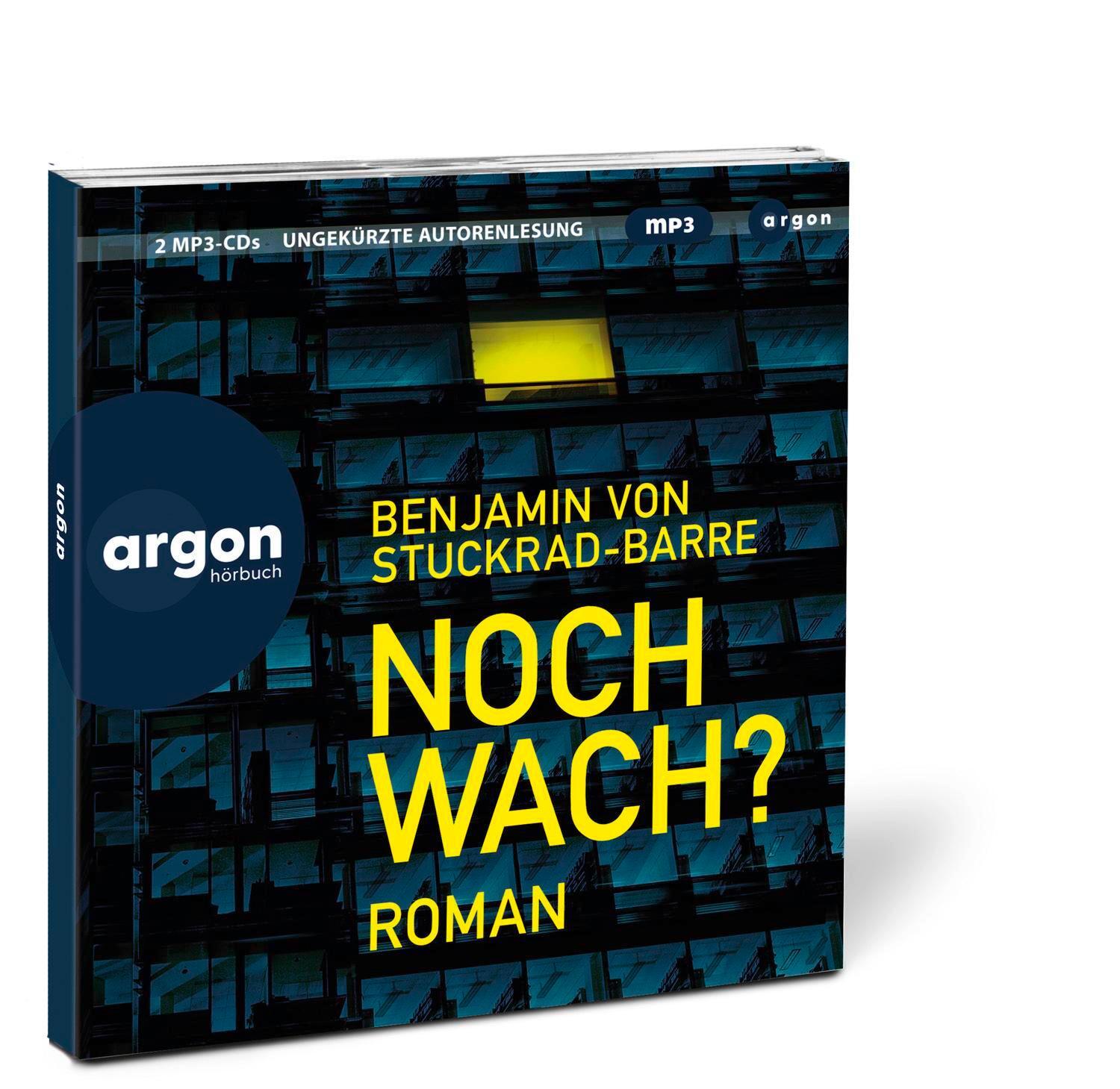 Bild: 9783839820544 | Noch wach? | Roman | Benjamin von Stuckrad-Barre | MP3 | 2 Audio-CDs