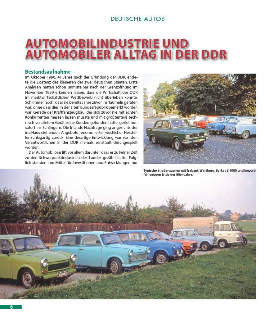 Bild: 9783613040007 | Deutsche Autos | Personenwagen und Nutzfahrzeuge in der DDR | Buch