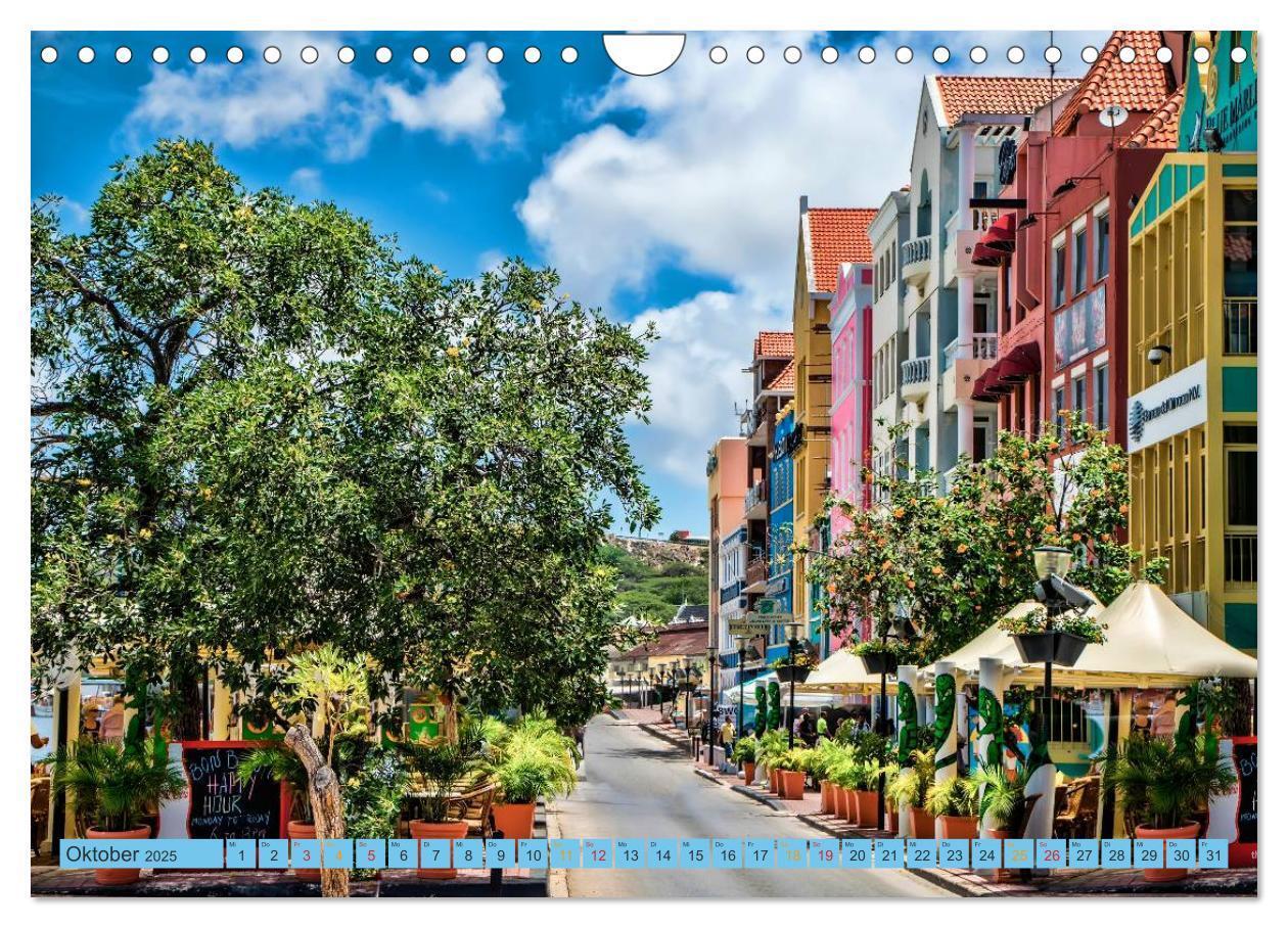 Bild: 9783435569168 | Curaçao - bunte Insel in der Karibik (Wandkalender 2025 DIN A4...