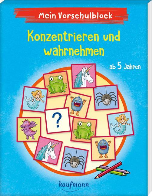 Cover: 9783780664648 | Mein Vorschulblock - Konzentrieren und wahrnehmen | ab 5 Jahren | Buch