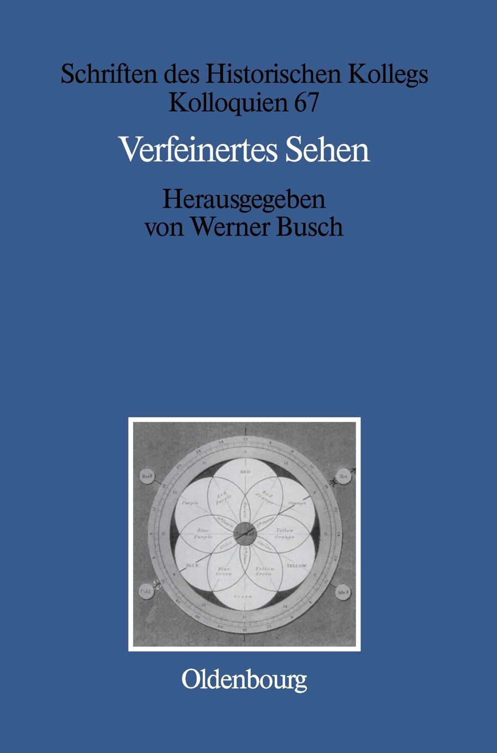 Cover: 9783486584905 | Verfeinertes Sehen | Optik und Farbe im 18. und frühen 19. Jahrhundert