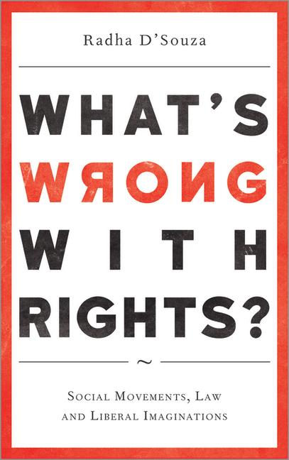 Cover: 9780745335414 | What's Wrong with Rights? | Radha D'Souza | Taschenbuch | Englisch