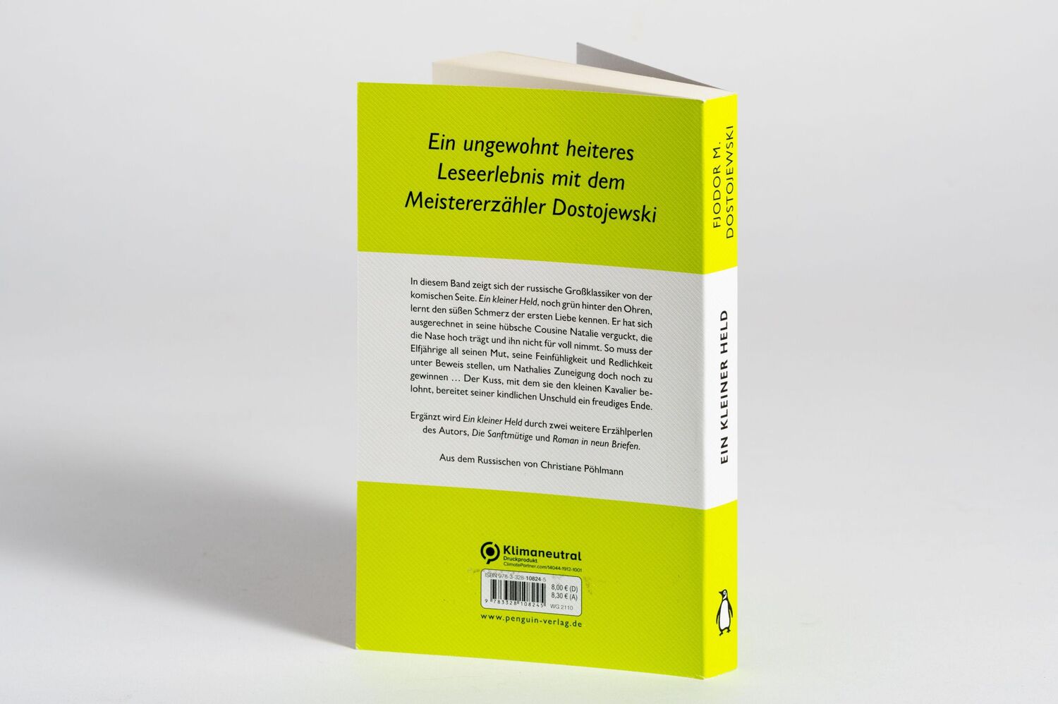 Bild: 9783328108252 | Ein kleiner Held | Fjodor M. Dostojewski | Taschenbuch | 208 S. | 2021