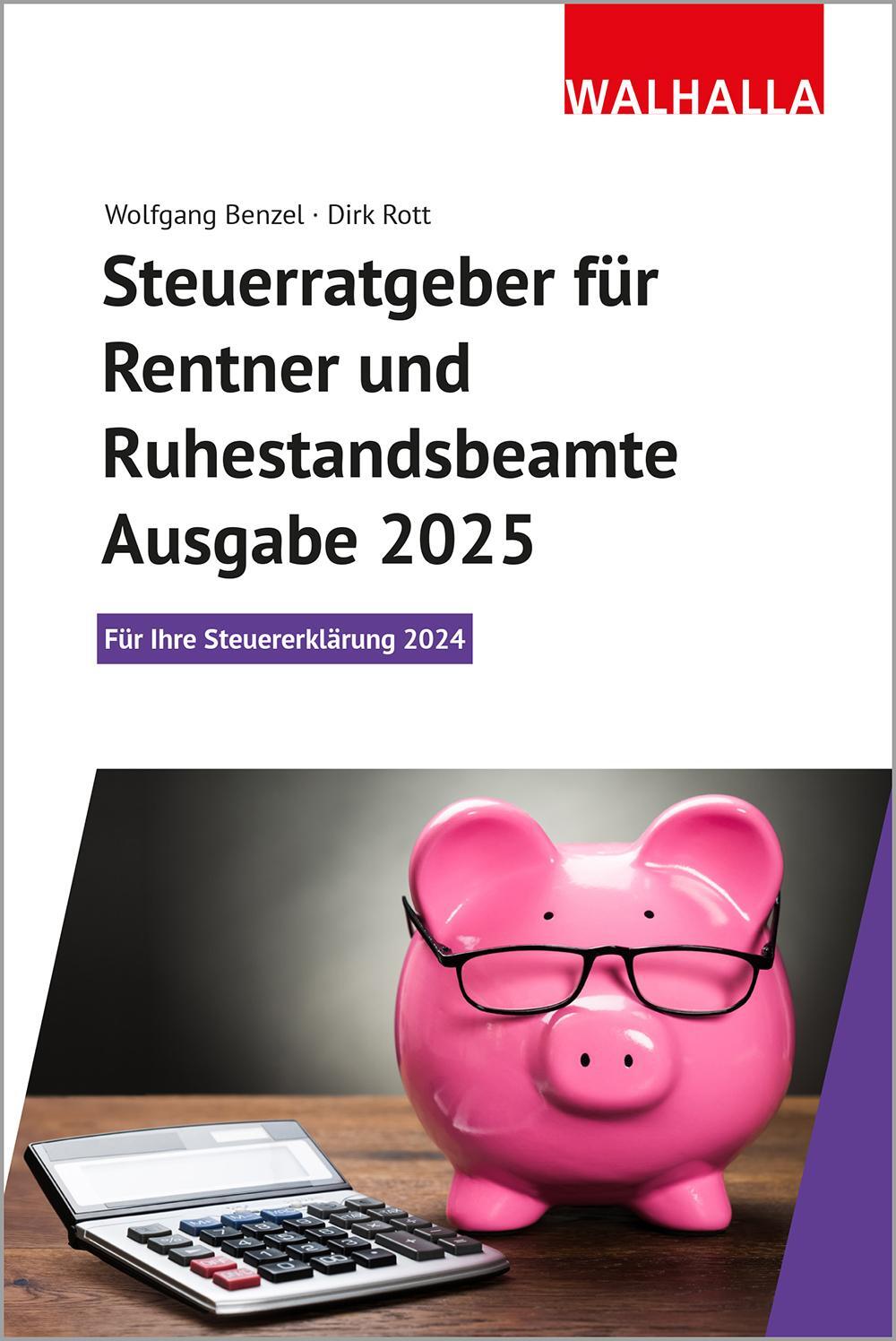 Cover: 9783802932229 | Steuerratgeber für Rentner und Ruhestandsbeamte - Ausgabe 2025 | Buch