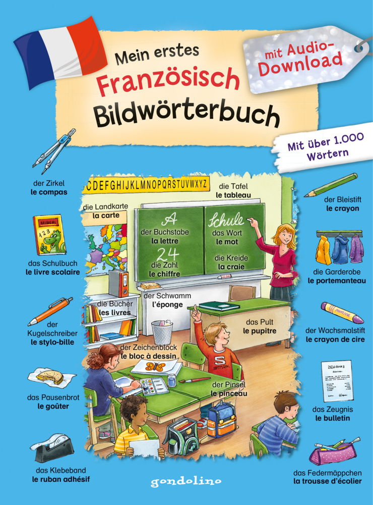 Cover: 9783811235793 | Mein erstes Französisch Bildwörterbuch mit Audio-Download | Buch