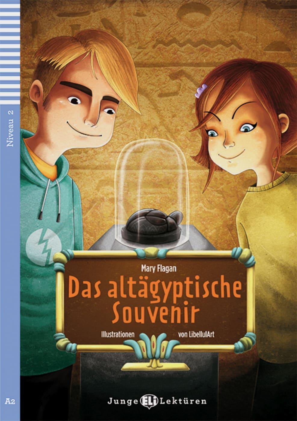 Cover: 9783125148789 | Das altägyptische Souvenir | Buch mit Audio-CD. Niveau 2: A2 | Flagan