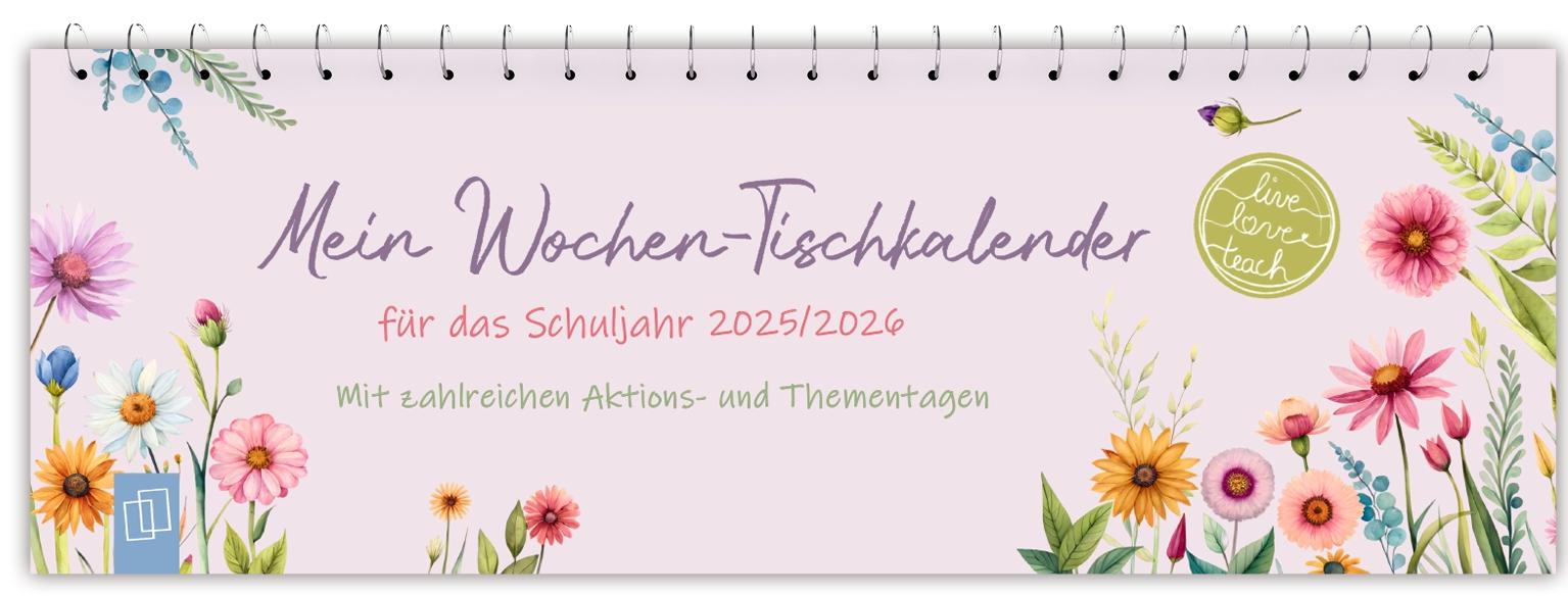 Cover: 9783834667977 | Mein Wochen-Tischkalender für das Schuljahr 2025/2026 | Kalender