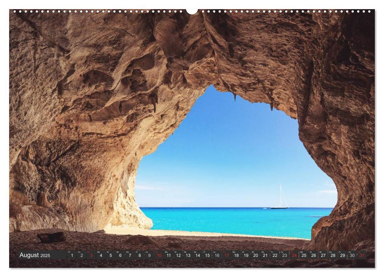 Bild: 9783435411917 | Sardinien - Traumstrände am Mittelmeer (Wandkalender 2025 DIN A2...