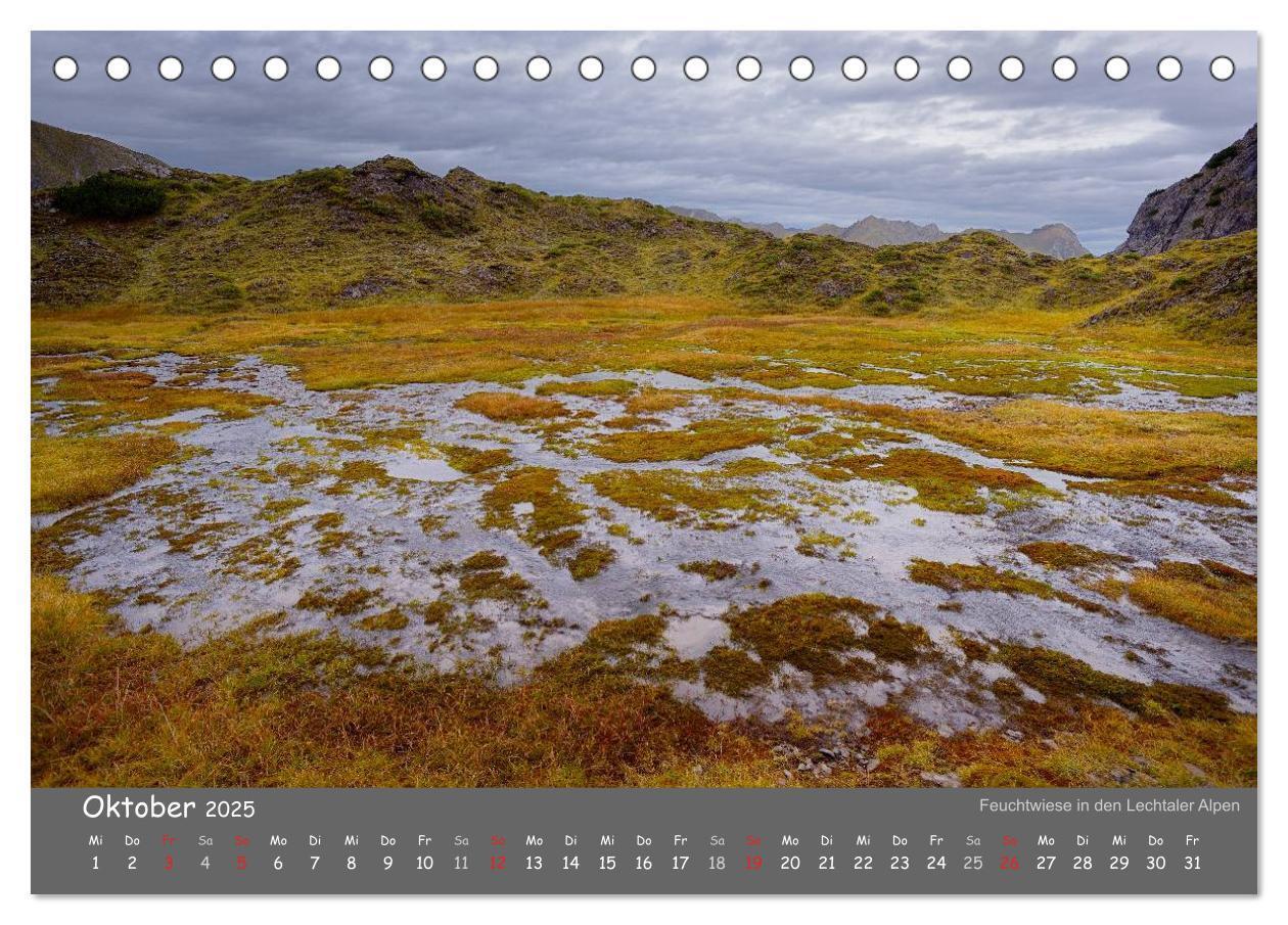 Bild: 9783435841165 | Traumhafte Bergwelt Kalender (Tischkalender 2025 DIN A5 quer),...