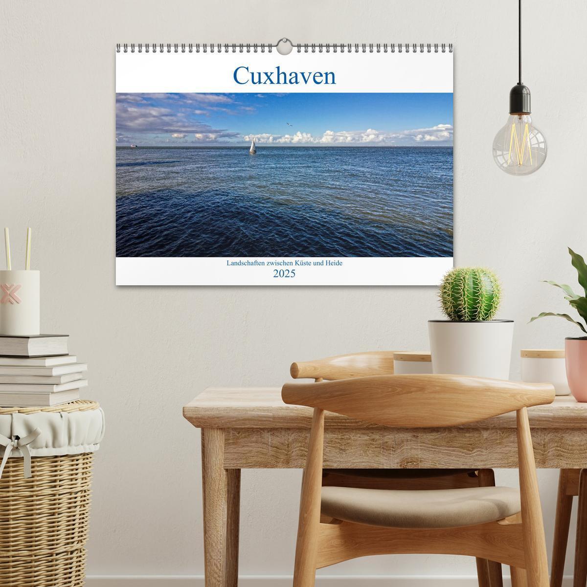 Bild: 9783435428526 | Cuxhaven, Landschaften zwischen Küste und Heide (Wandkalender 2025...