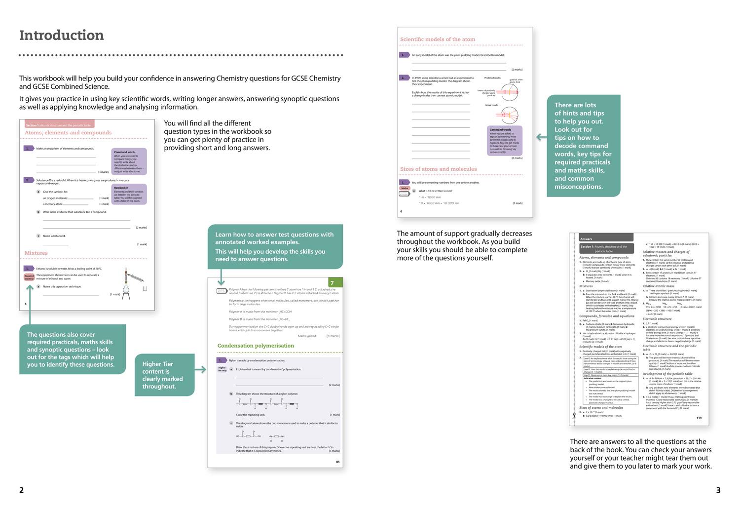 Bild: 9780008194345 | AQA GCSE (9-1) Chemistry Achieve Grade 8-9 Workbook | Warren (u. a.)