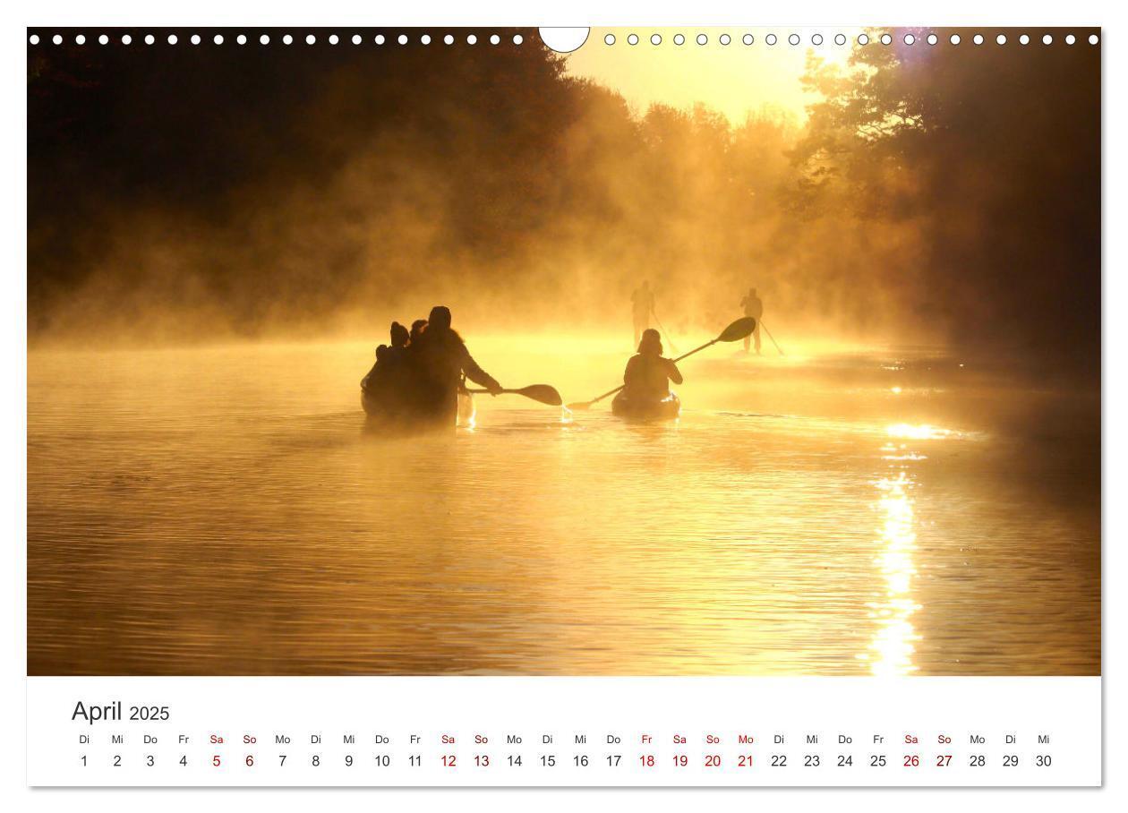 Bild: 9783383937972 | Kajak - Ruhige Gewässer (Wandkalender 2025 DIN A3 quer), CALVENDO...