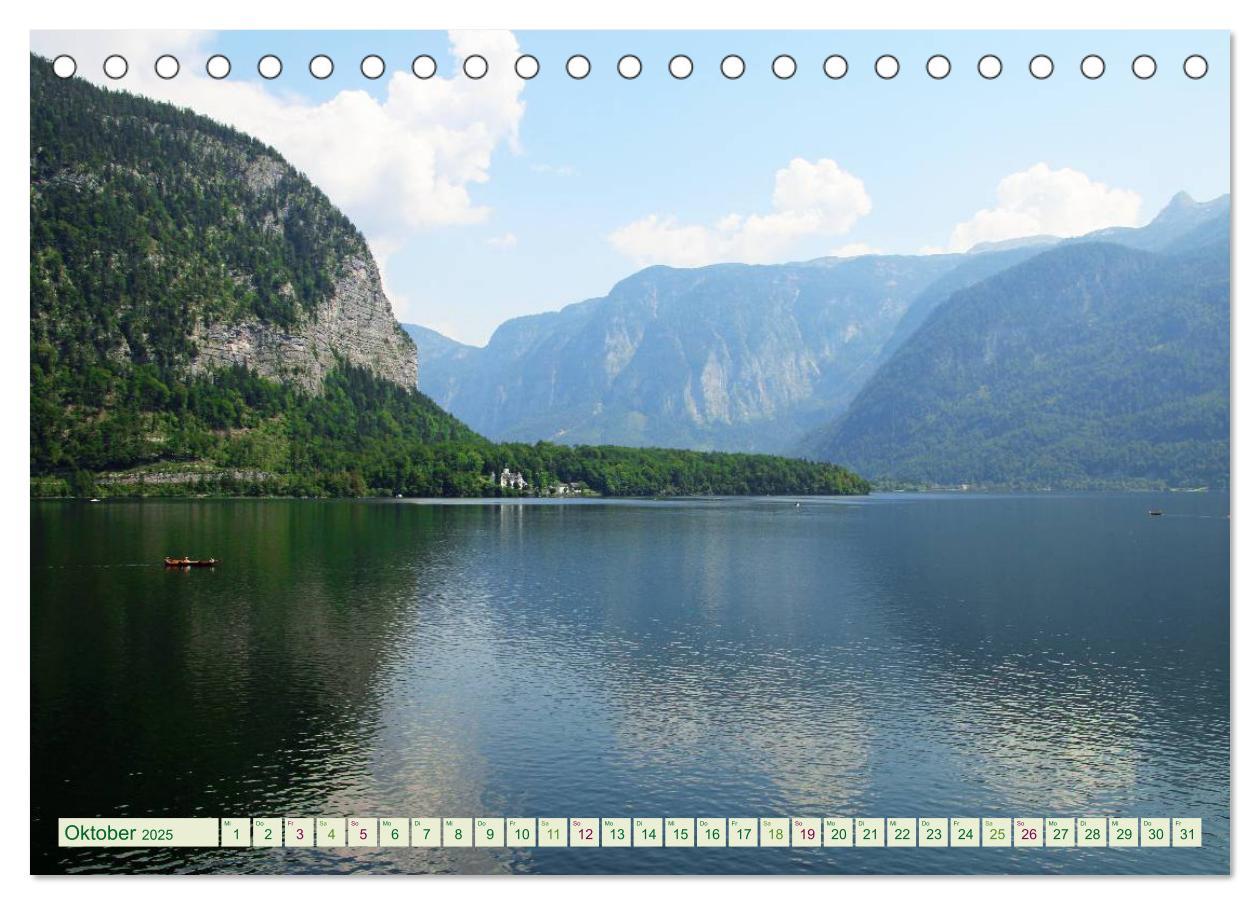 Bild: 9783435583386 | Hallstatt, Marktgemeinde am Hallstätter See (Tischkalender 2025 DIN...