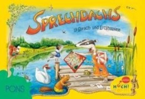 Cover: 4260071874030 | PONS Sprechdachs - 13 Sprach- und Erzählspiele | Klaus Zoch | Box