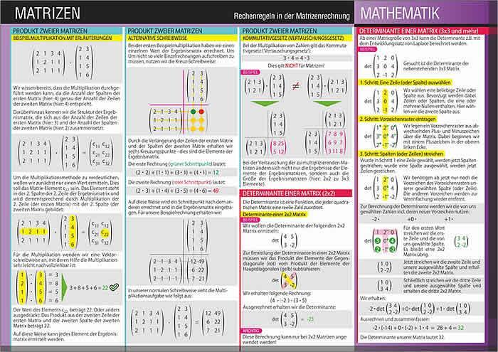 Rückseite: 9783864487316 | Matrizen | Rechenregeln in der Matrizenrechnung | Schulze Media GmbH