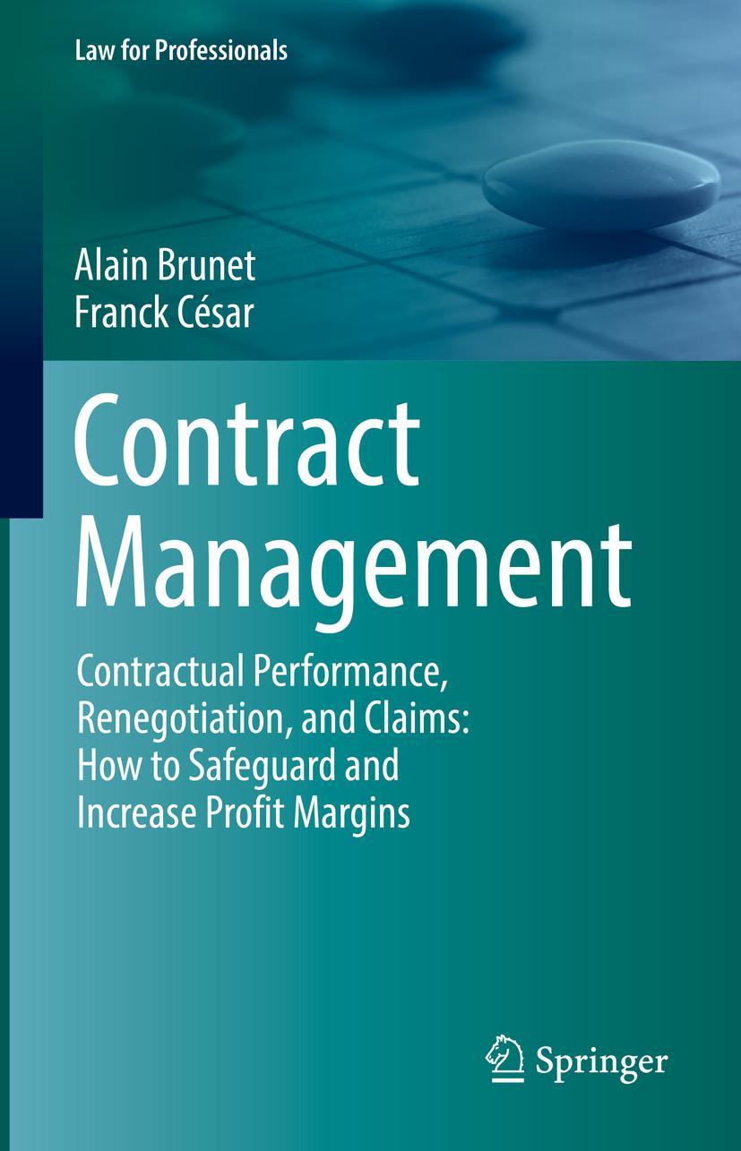 Cover: 9783030680756 | Contract Management | Alain Brunet (u. a.) | Buch | xvi | Englisch