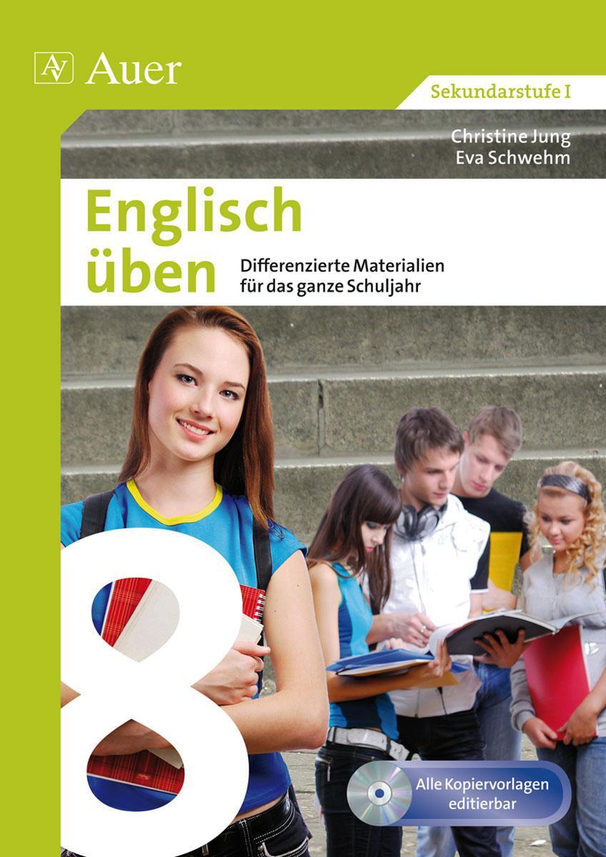 Cover: 9783403071358 | Englisch üben Klasse 8 | Christine Jung (u. a.) | Bundle | 1 Broschüre