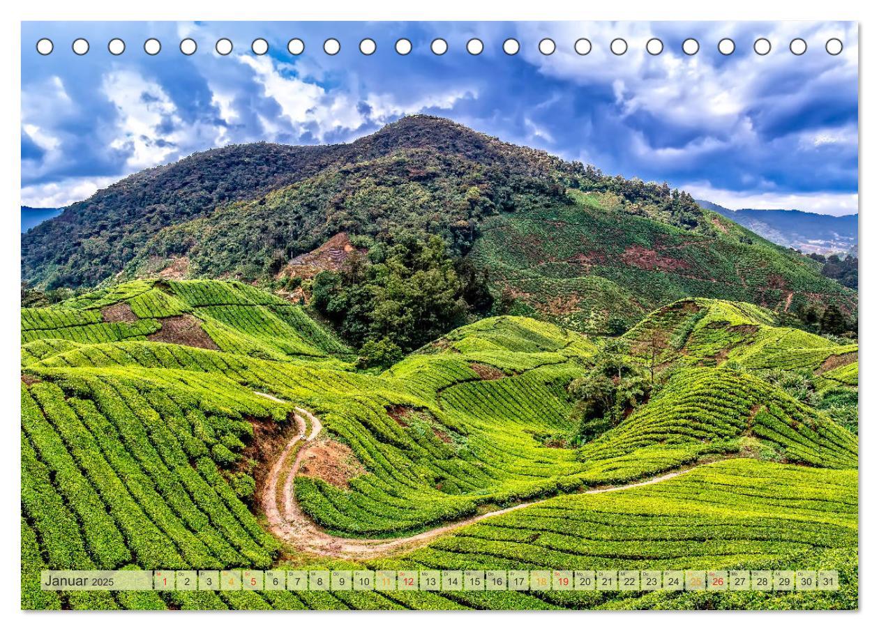 Bild: 9783435437511 | Reise durch Asien - Malaysia (Tischkalender 2025 DIN A5 quer),...